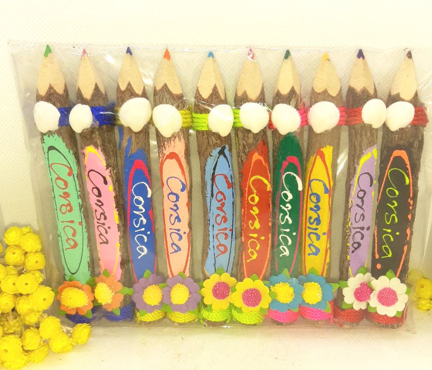 Crayons Corsica - Fabrication artisanale