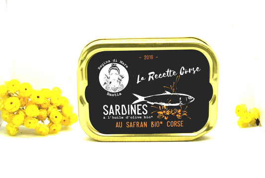 Sardines au Safran Bio Corse